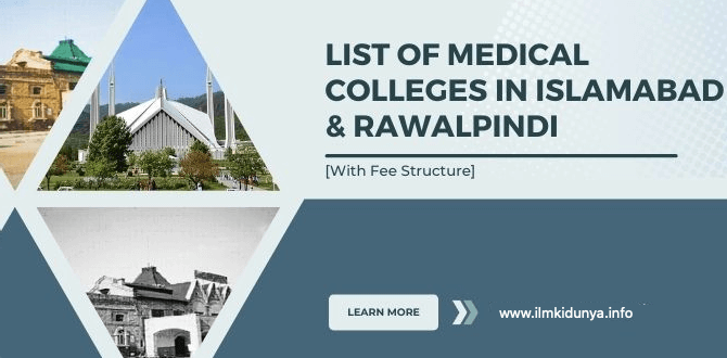List of Medical Colleges in Islamabad & Rawalpindi